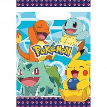 8 Bolsas De Pokémon De Plástico 23.4 X 16.2 cm