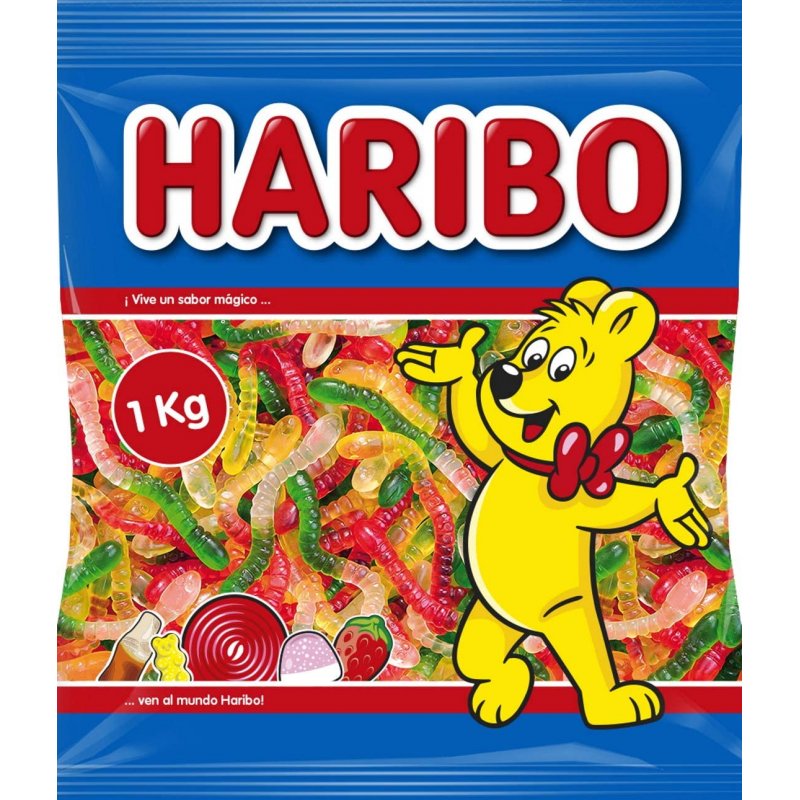 Gusanos Haribo 【Comprar Online】Envío 24h