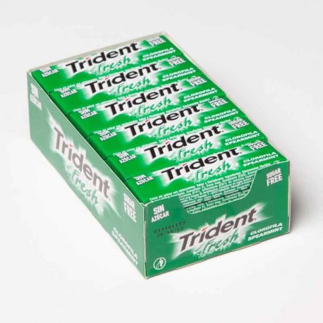 Comprar Chicles Trident Stick Menta 24 Paquetes Mejor Precio