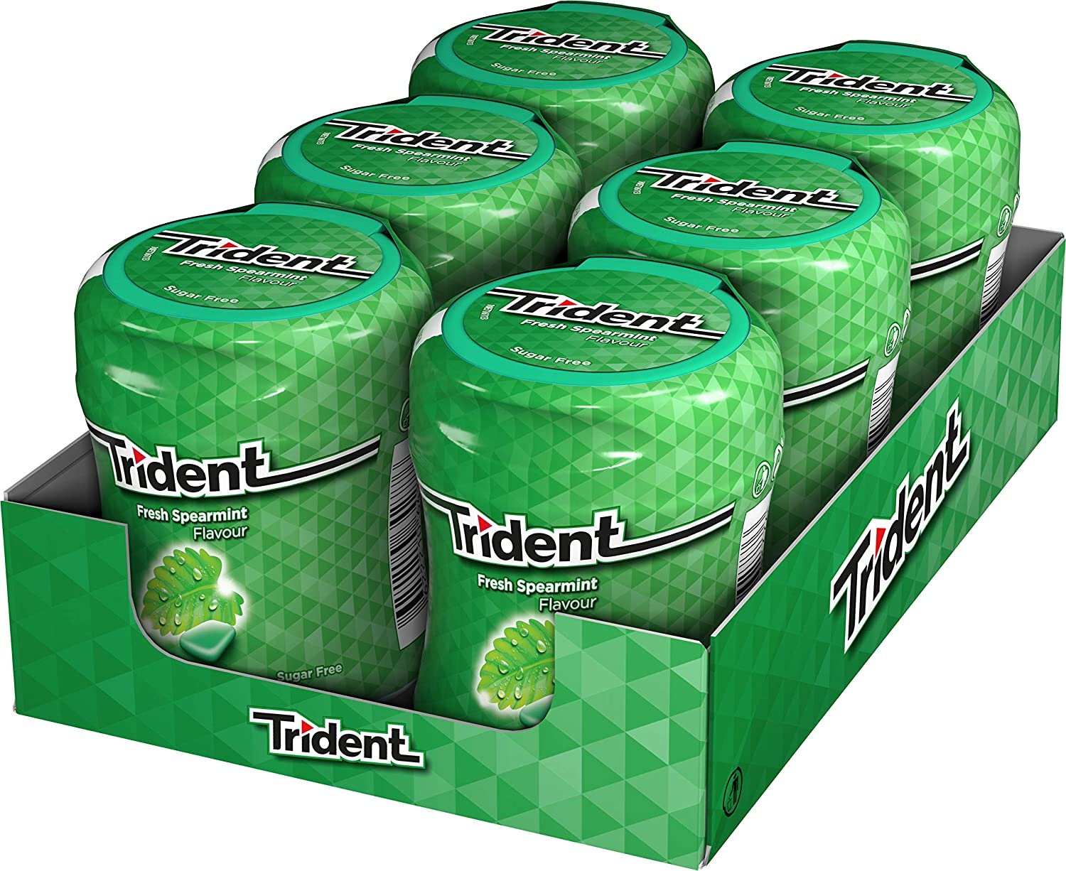Chicles Trident Bote Hierbabuena【Comprar Online】Envío en 24h, image size:1500x1226