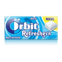 Chicles Orbit Refreshers Menta