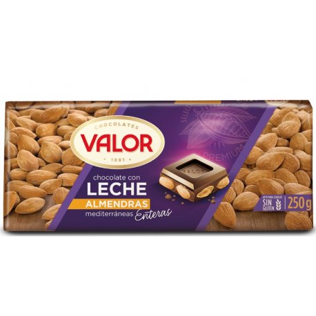 Valor Chocolate con Leche y Almendras