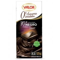 Valor Chocolate Negro 70% Sin Azúcar