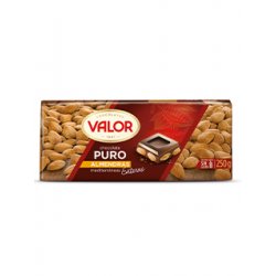 Valor Chocolate Puro Almendras