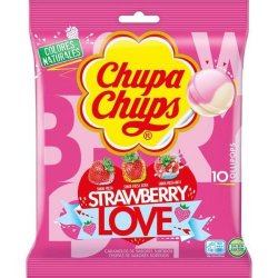 Chupa Chups de Fresa y Nata