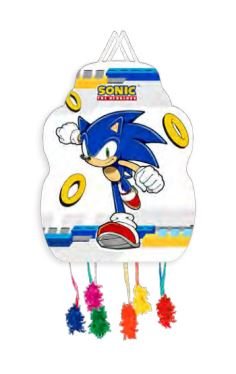 Piñata Perfil Sonic - Tienda de Chuches Online