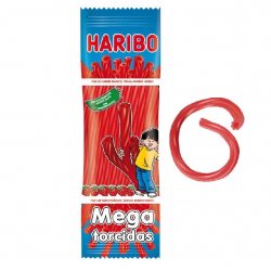 Regaliz Rojo Torcida Haribo