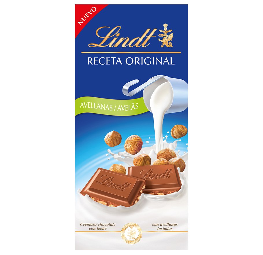 Tableta Lindt Avellanas【Comprar Online】Envío 24h