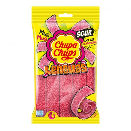 Lenguas Chupa Chups de Fresa