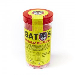 Regaliz Gatos Fresa