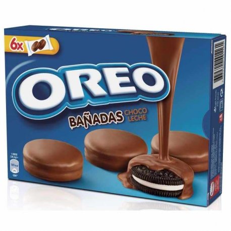 Comprar Oreo Bañada Choco Leche 246G 10X1U