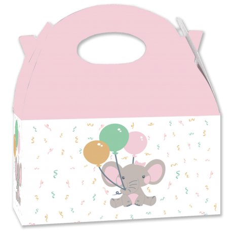 Caja Elefante Rosa