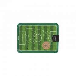 2 Bandejas Rectangulares Fútbol de Cartón