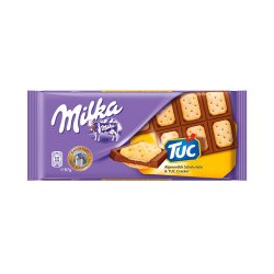 Chocolate Milka Galleta Tuc