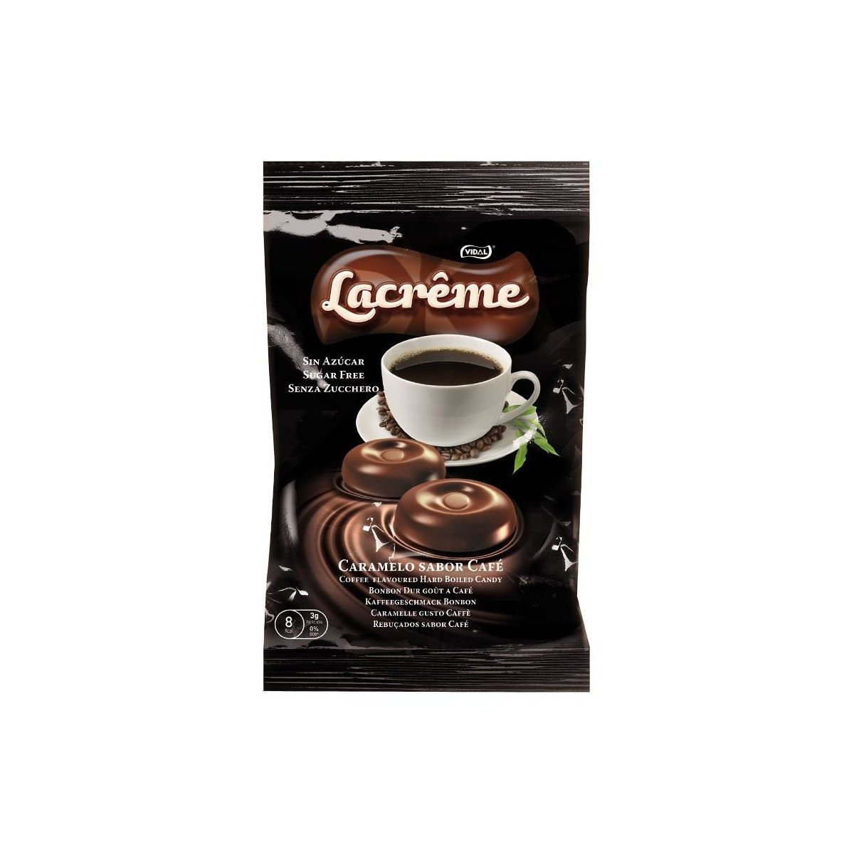 Vidal La Creme Cafe Sin Azúcar - SuperChuches.com