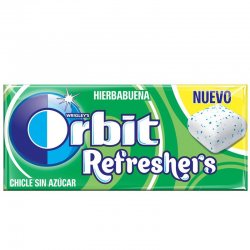 Orbit Refreshers Hierbab Sin Azúcar