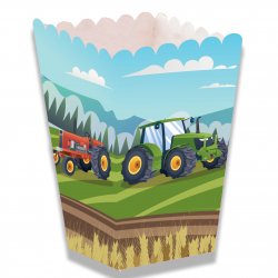 Caja Tractor de Palomitas