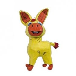 Piñata Burro Amarillo