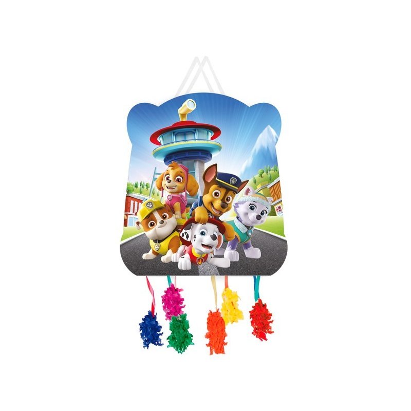 Piñata Chase Paw Patrol Cumpleaños Patrulla Canina