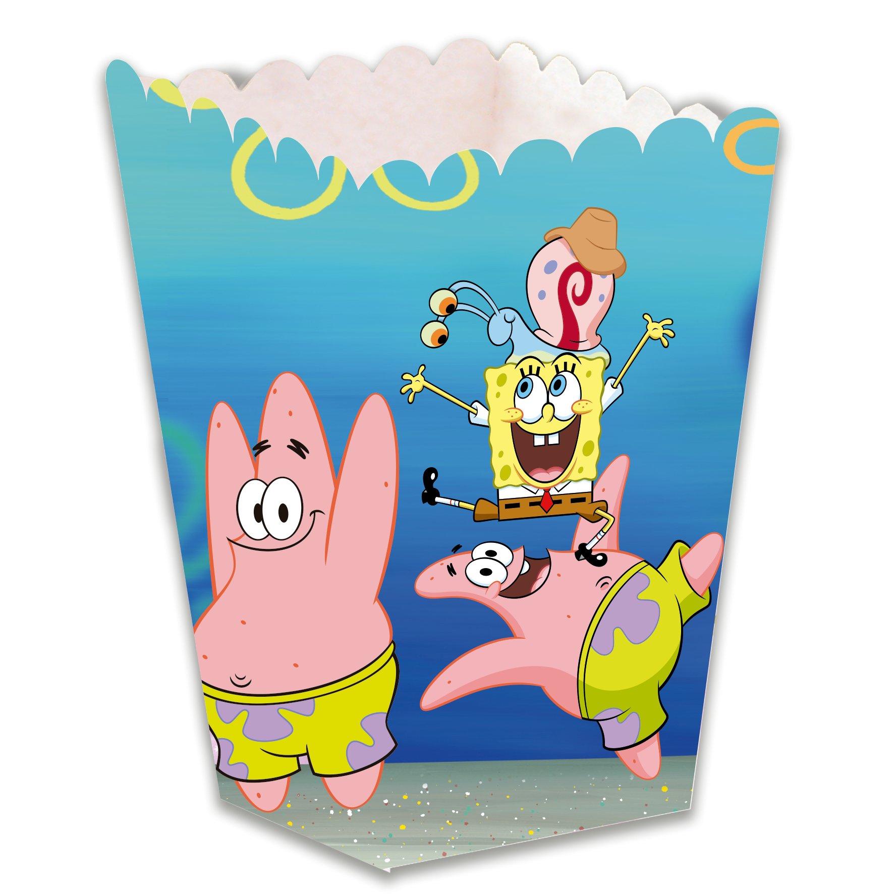 Caja Bob Esponja para Palomitas - SuperChuches.com