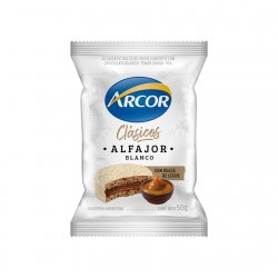 Alfajor Dulce Leche Blanco