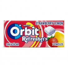 Chicles Orbit Bote Fresa y Limon