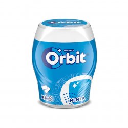 Chicles Orbit Bote de Peppermint 6 paquetes