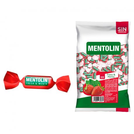 Mentolin Fresa y Menta Sin Azúcar