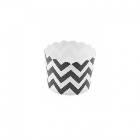 12 Envoltorios Chevron para Cupcake