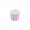 12 Envoltorios de Rayas para Cupcake