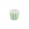 12 Envoltorios de Rayas para Cupcake