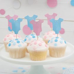 12 Toppers Baby Shower