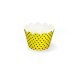 6 Cápsulas parCupcake Amarillas
