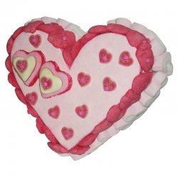 Tarta de Gominolas de Corazones 355 grs