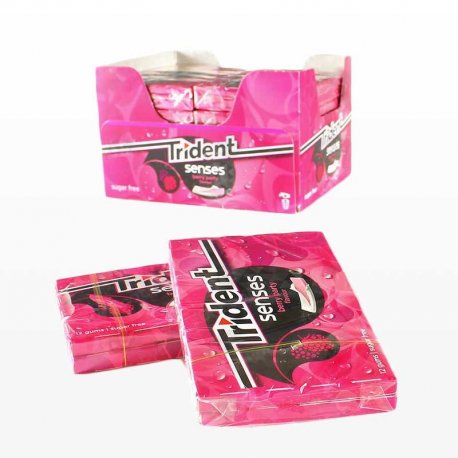 Comprar Chicles Trident Senses Tropical 12 Paquetes Mejor Precio