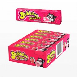 Chicles Bubbaloo Stick de Fresa 18 paquetes