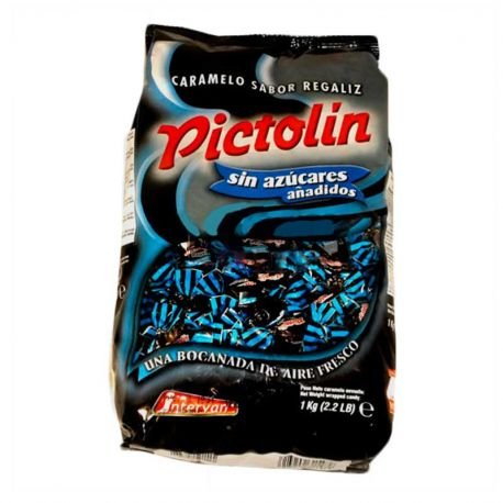 Caramelos de Regaliz Intervan 1 kg