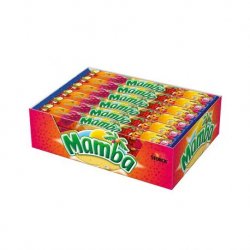 Caramelos Blandos Mamba de Frutas 24 paquetes
