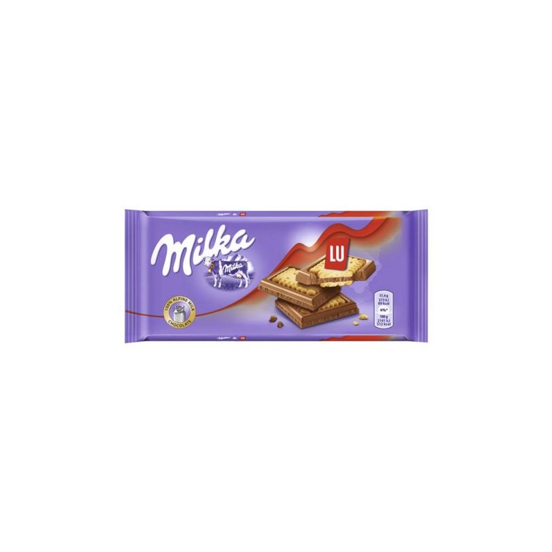 Comprar TABLETA CHOCOLATE MILKA LU Online